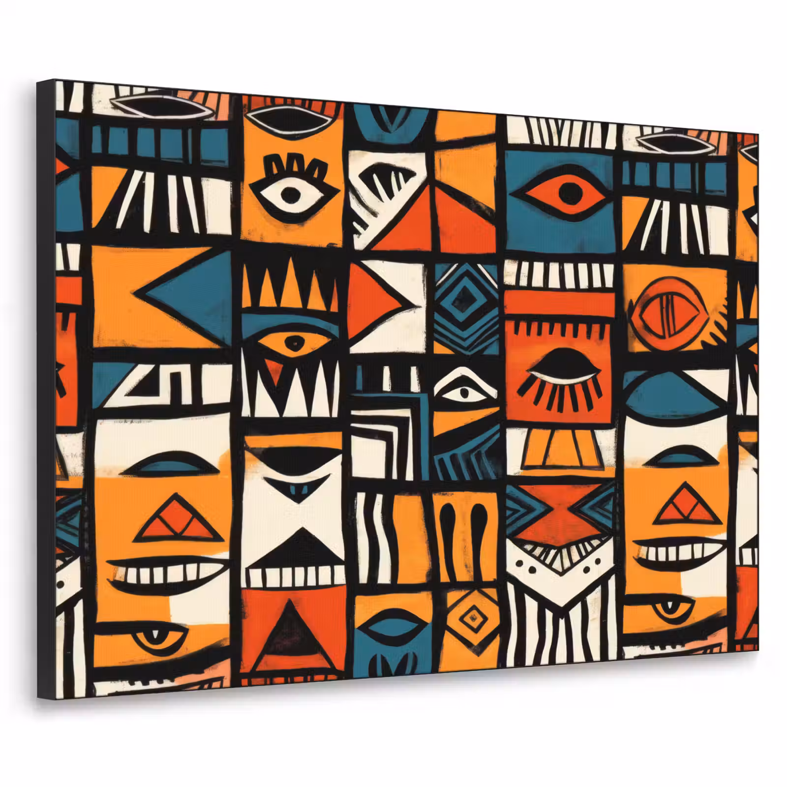 Art Frame - Abstract - Gezichten - Mozaïek — 1