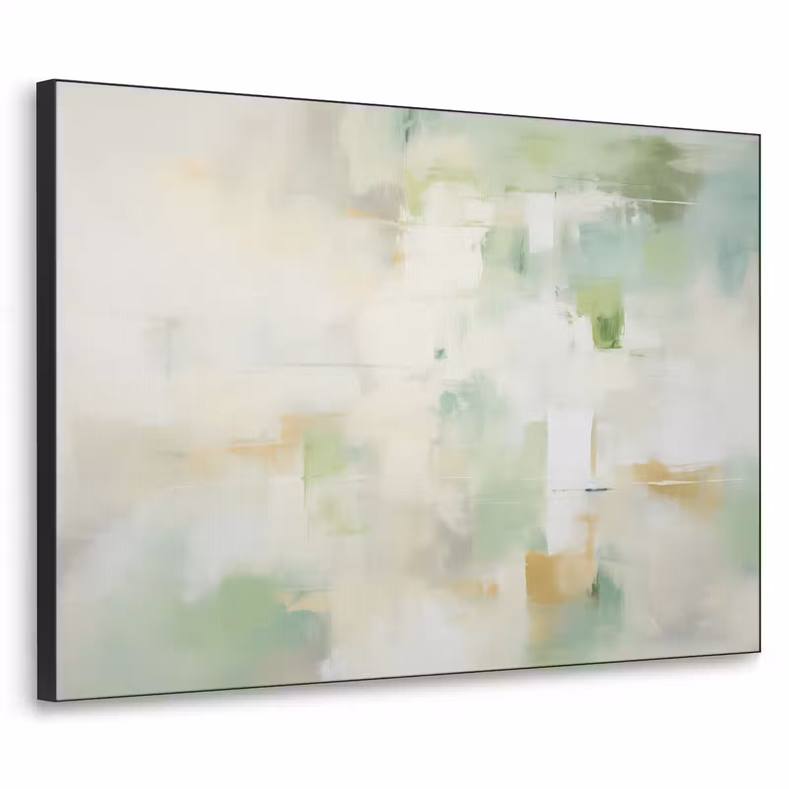Art Frame - Abstract - Kunst - Wit - Groen - Modern — 1