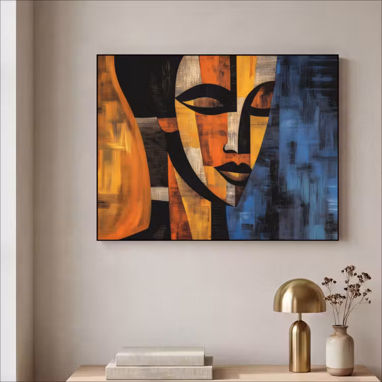 Art Frame - Abstract - Portret - Kleurvakken — 5
