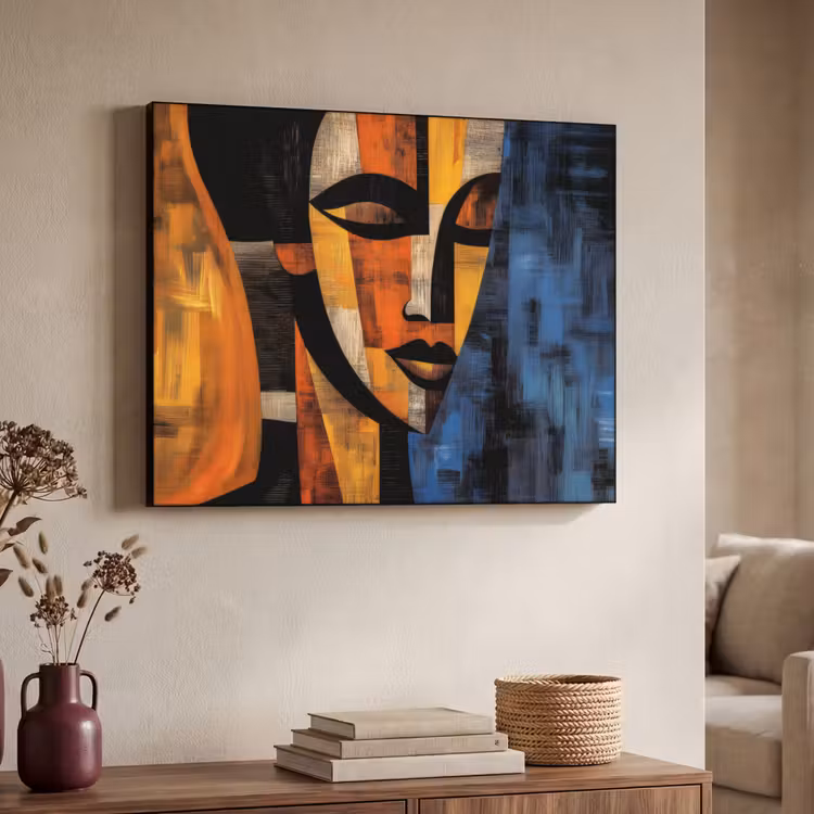 Art Frame - Abstract - Portret - Kleurvakken — 7