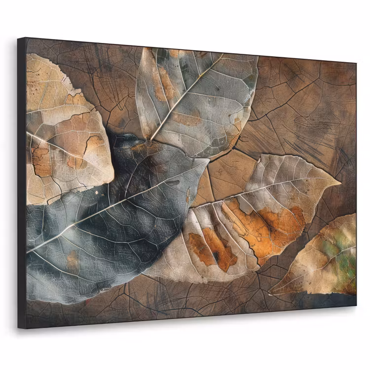 Art Frame - Bladeren - Bruin - Herfst - Natuur — 1