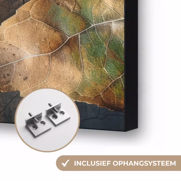 Art Frame - Bladeren - Bruin - Herfst - Natuur — 6
