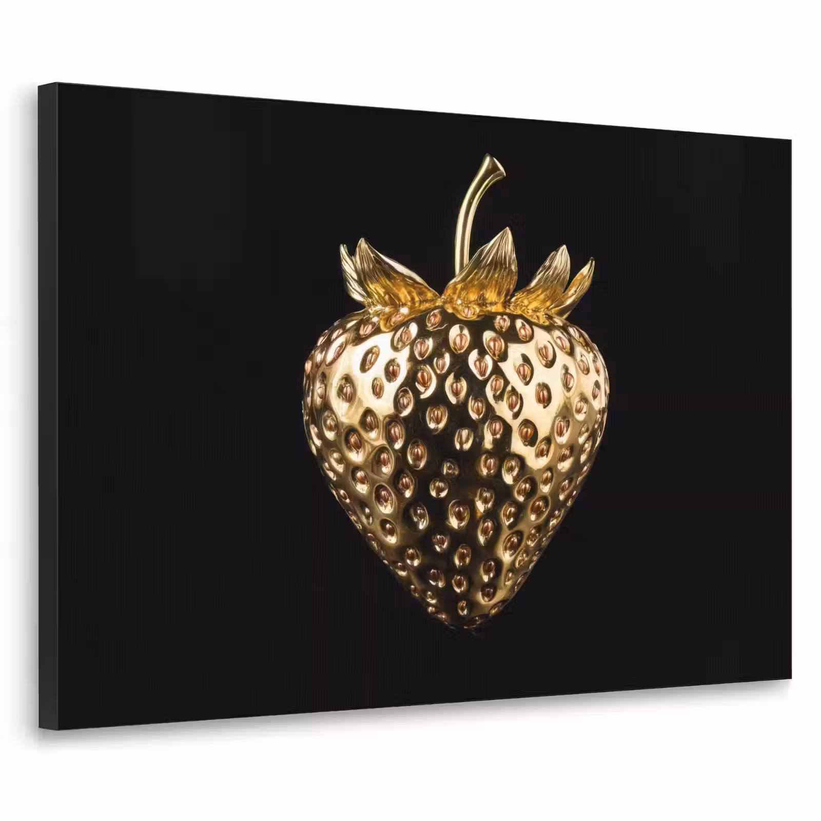 Art Frame - Aardbei - Goud - Zwart - Chrome — 1