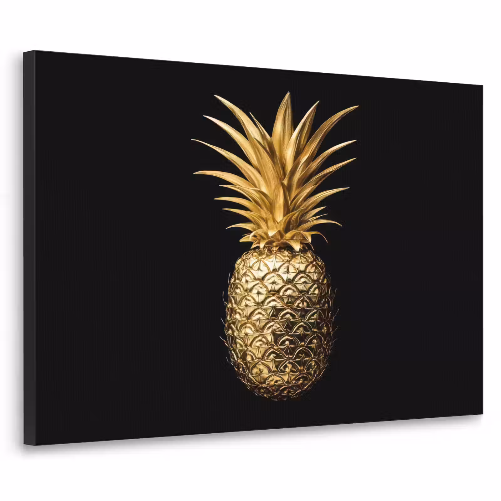 Art Frame - Ananas - Zwart - Goud - Luxe — 1