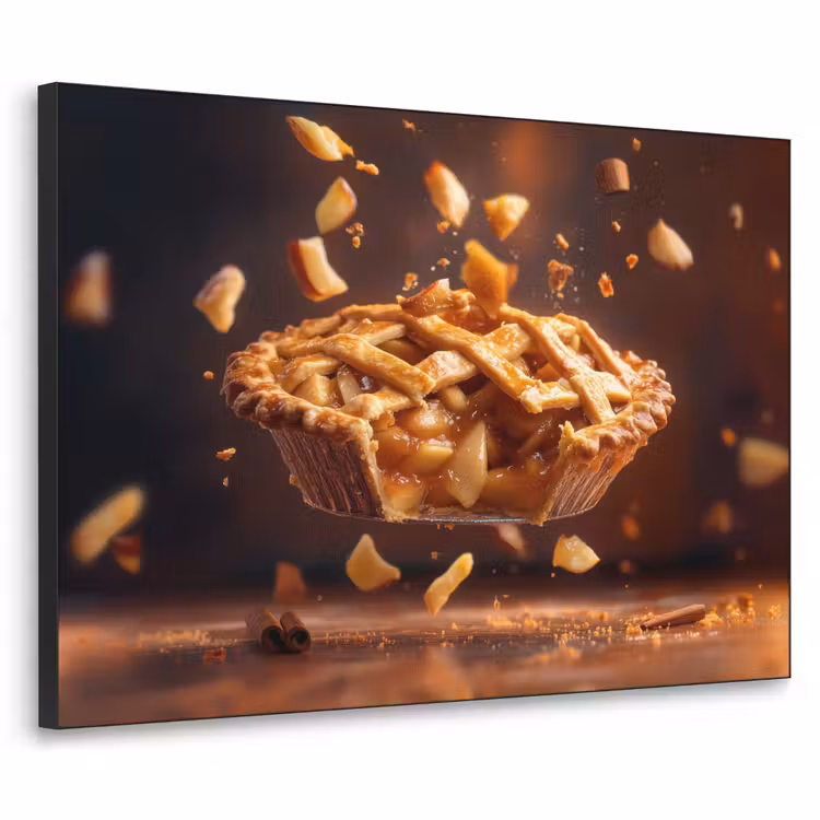 Art Frame - Appel - Taart - Warm - Eten — 1