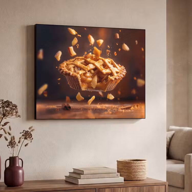 Art Frame - Appel - Taart - Warm - Eten — 7