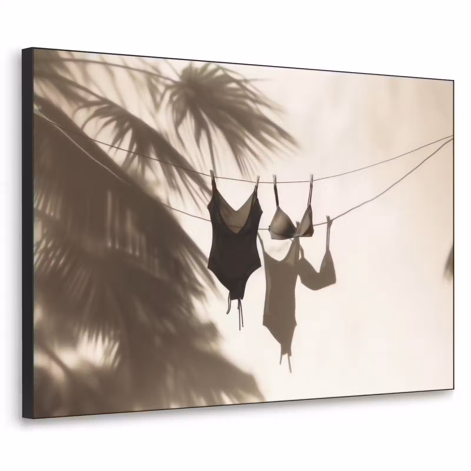 Art Frame - Badkleding - Palmbomen - Schaduw - Tropisch — 1