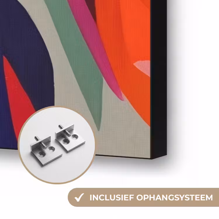 Art Frame - Abstract - Kleurrijk - Golven - Lijnen — 6