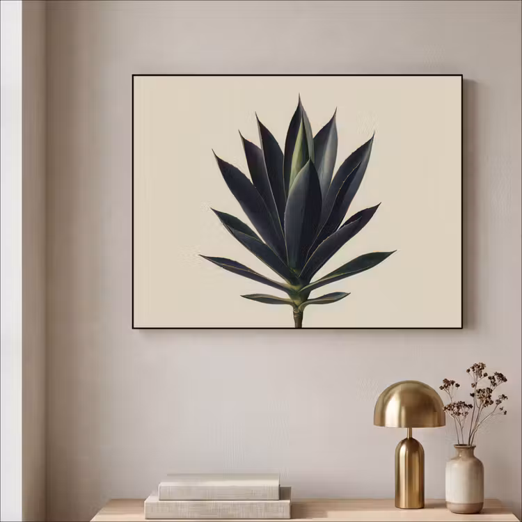 Art Frame - Agaveplant - Symmetrisch - Groen — 5