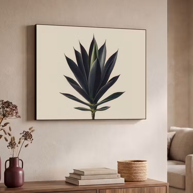 Art Frame - Agaveplant - Symmetrisch - Groen — 7