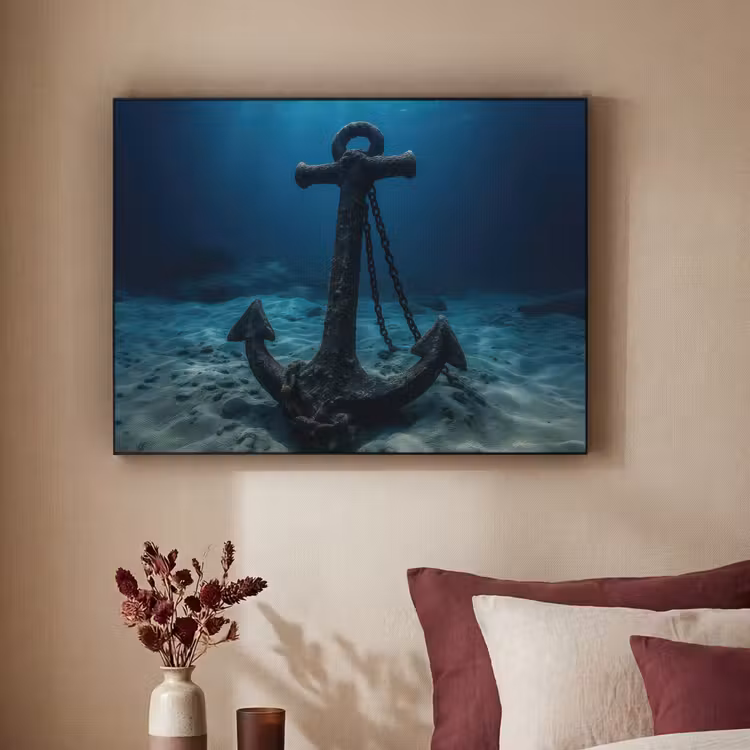 Art Frame - Anker - Ijzer - Zeebodem - Zand — 3