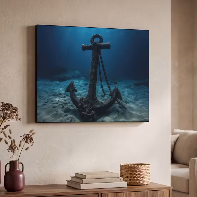 Art Frame - Anker - Ijzer - Zeebodem - Zand — 7