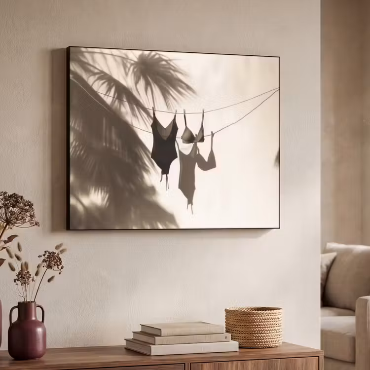 Art Frame - Badkleding - Palmbomen - Schaduw - Tropisch — 7
