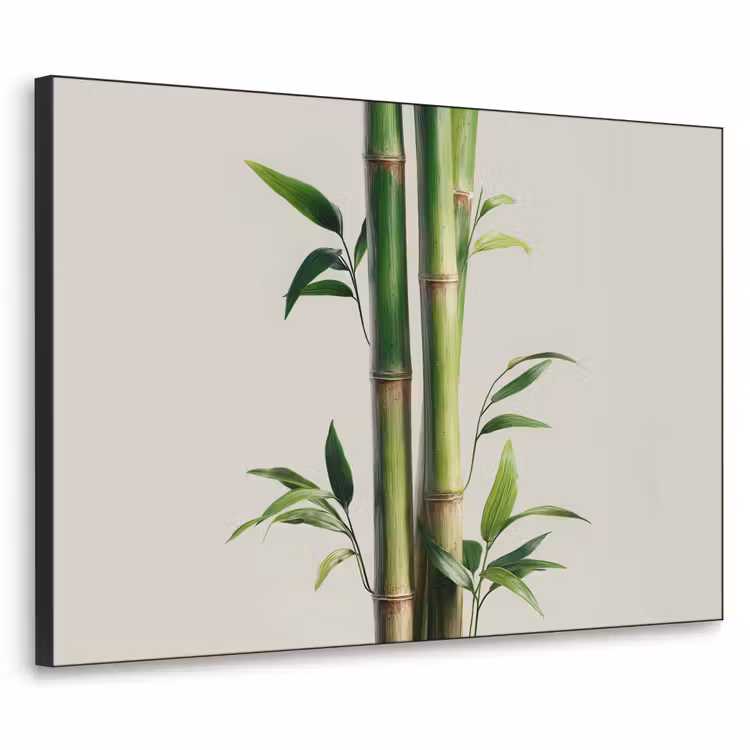 Art Frame - Bamboestengels - Sierlijk - Groen — 1