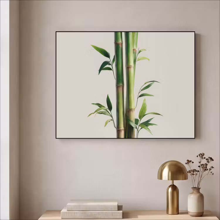 Art Frame - Bamboestengels - Sierlijk - Groen — 5
