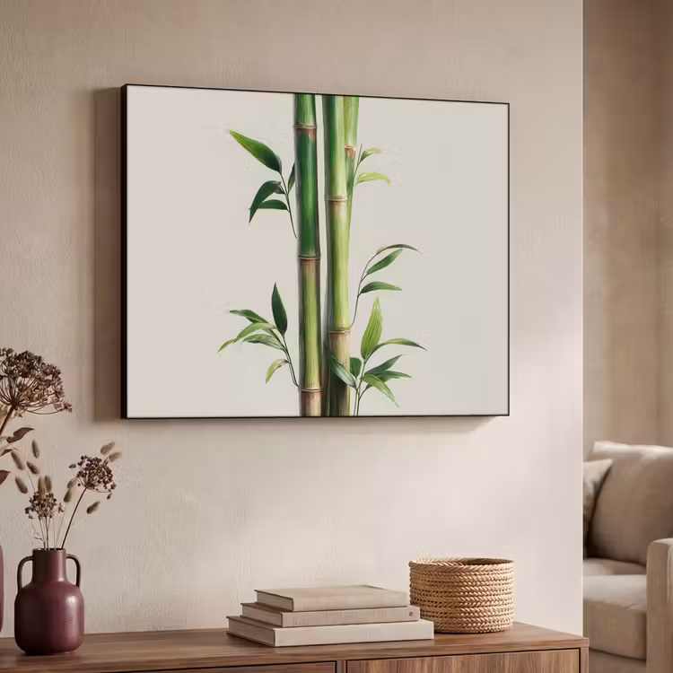 Art Frame - Bamboestengels - Sierlijk - Groen — 7
