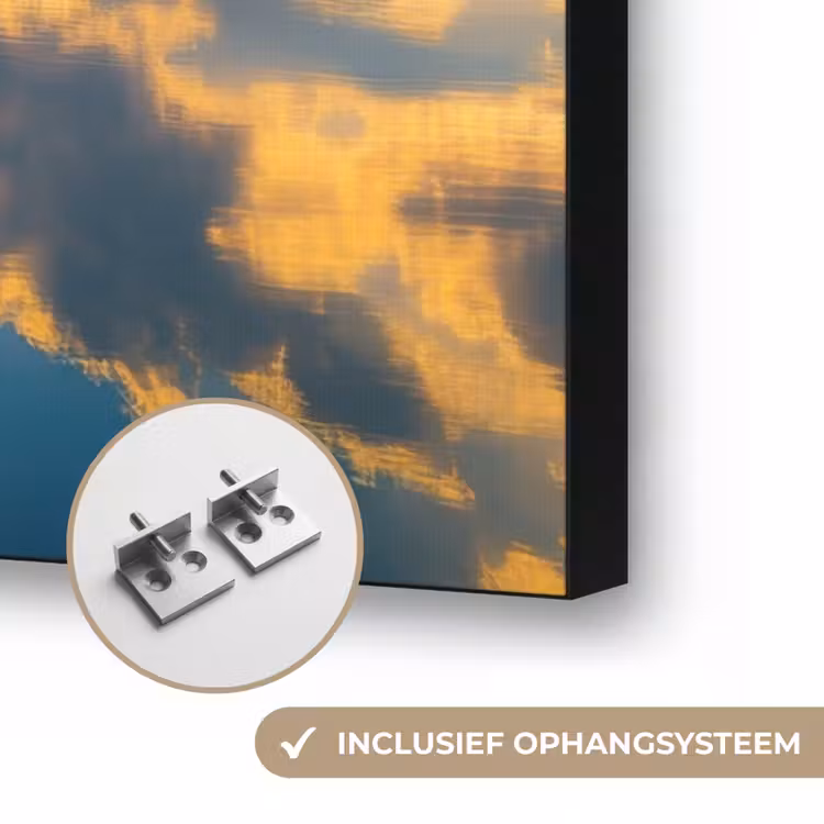 Art Frame - Berg - Rivier - Zonsondergang — 6