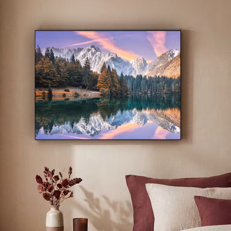 Art Frame - Bergen - Bos - Water - Lucht - Roze - Paars — 3
