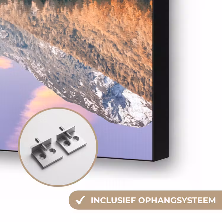 Art Frame - Bergen - Bos - Water - Lucht - Roze - Paars — 6