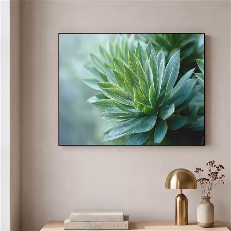 Art Frame - Blad - Plant - Groen - Textuur — 5