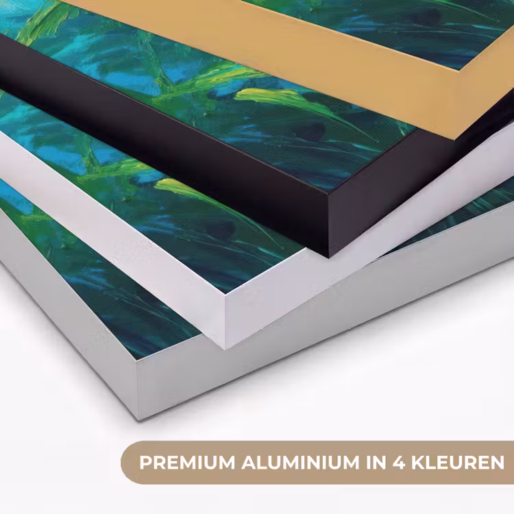 Art Frame - Bladeren - Groen - Schilderij - Abstract — 2