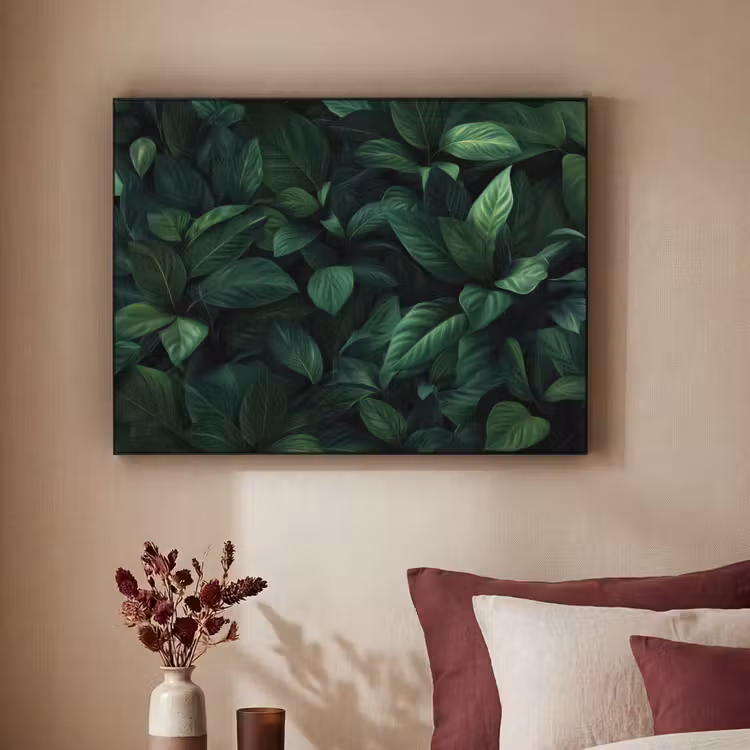 Art Frame - Bladeren - Ovaal - Groen - Nerven — 3