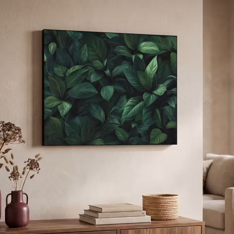 Art Frame - Bladeren - Ovaal - Groen - Nerven — 7