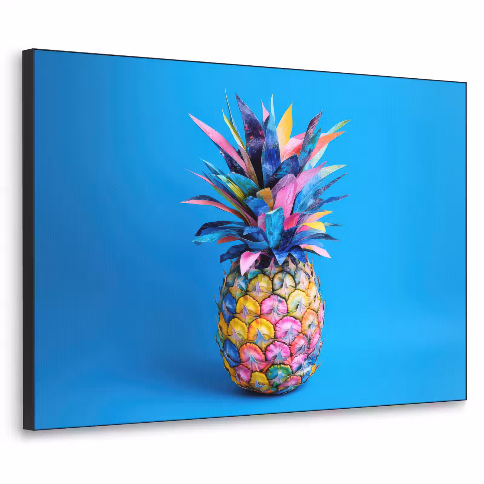 Art Frame - Ananas - Blauw - Tropisch - Vrolijk — 1
