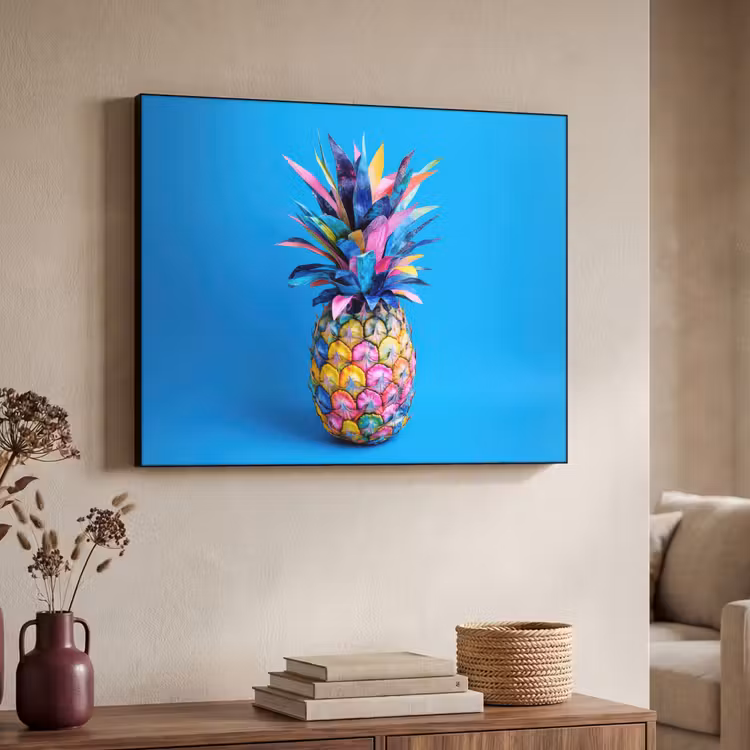 Art Frame - Ananas - Blauw - Tropisch - Vrolijk — 7