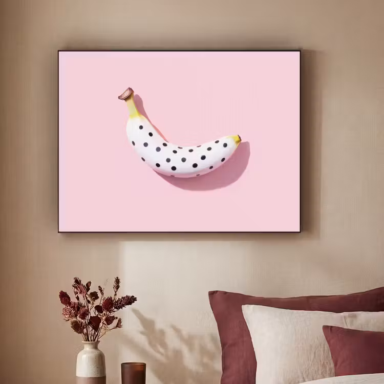 Art Frame - Banaan - Stippen - roze — 3