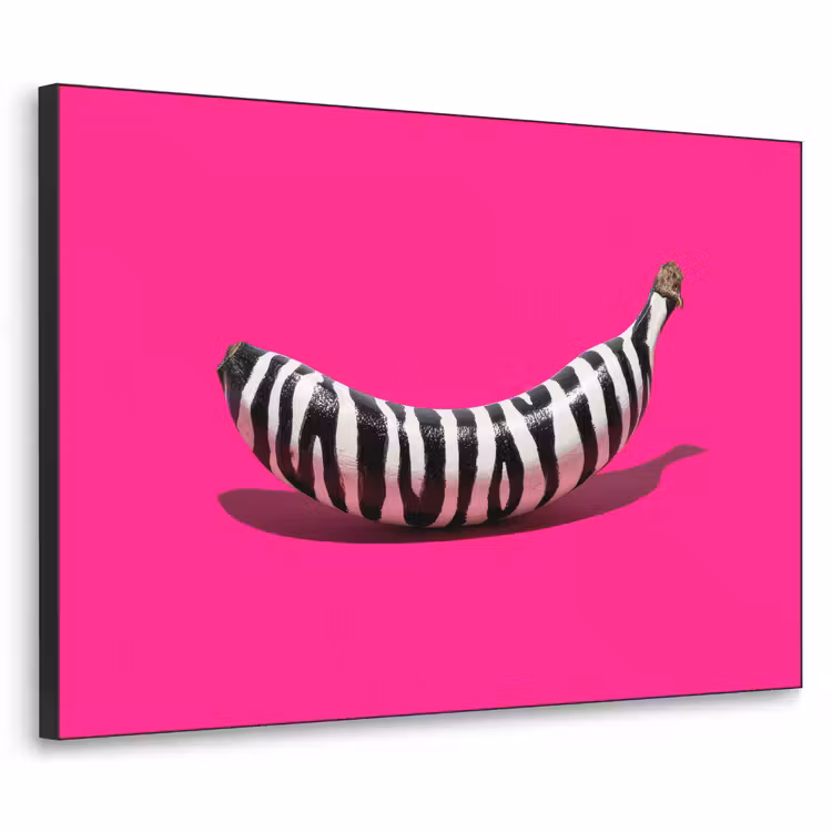 Art Frame - Banaan - Zebraprint - Roze — 1