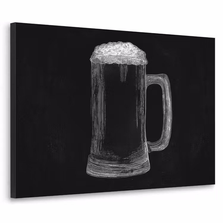 Art Frame - Bierpul - Schuim - Krijttekening — 1