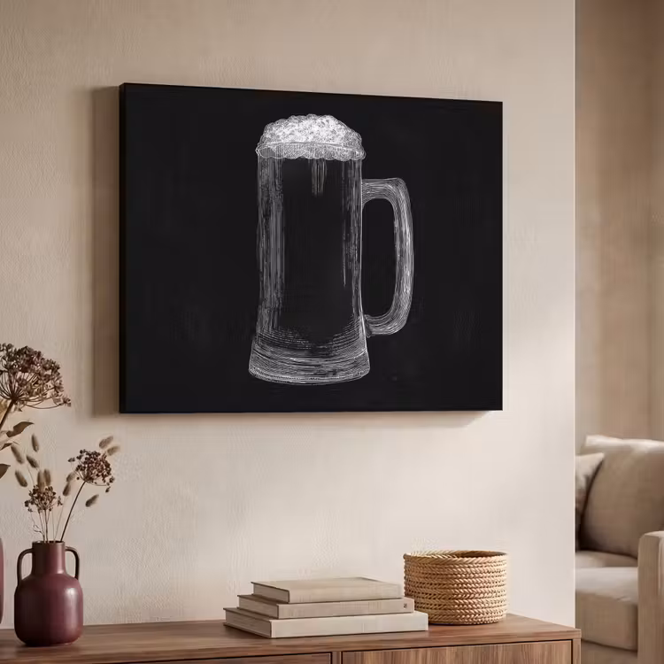 Art Frame - Bierpul - Schuim - Krijttekening — 7