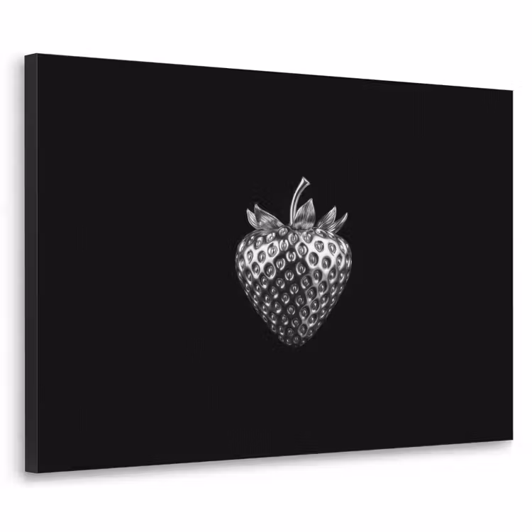 Art Frame - Aardbei - Zaadstructuur - Realistisch — 1