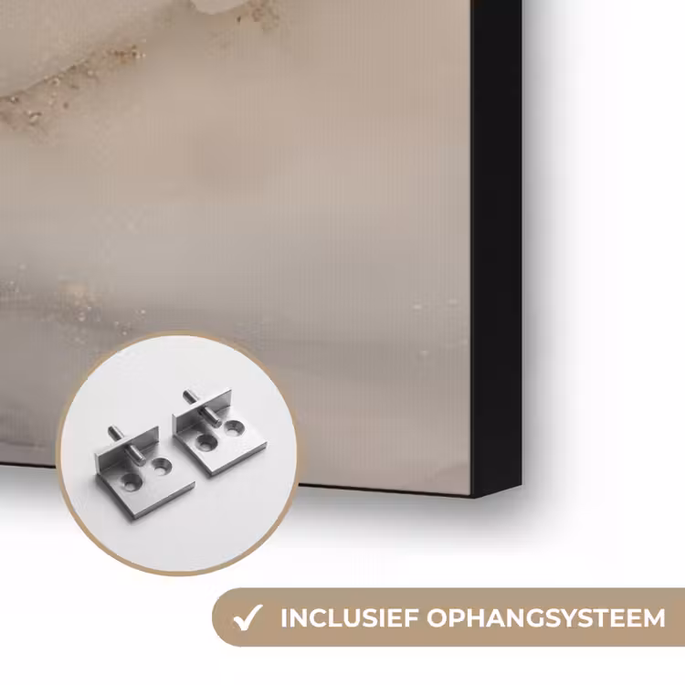 Art Frame - Berglandschap - Mist - Penseelstreken — 6