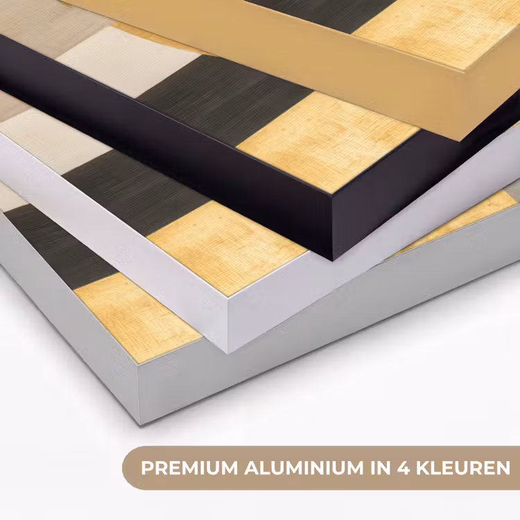 Art Frame - Abstract - Goud - Grijs - Vormen - Geometrisch — 2