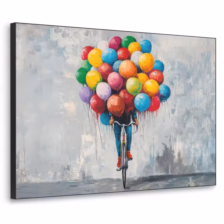 Art Frame - Balonnen - Street art - Vintage — 1