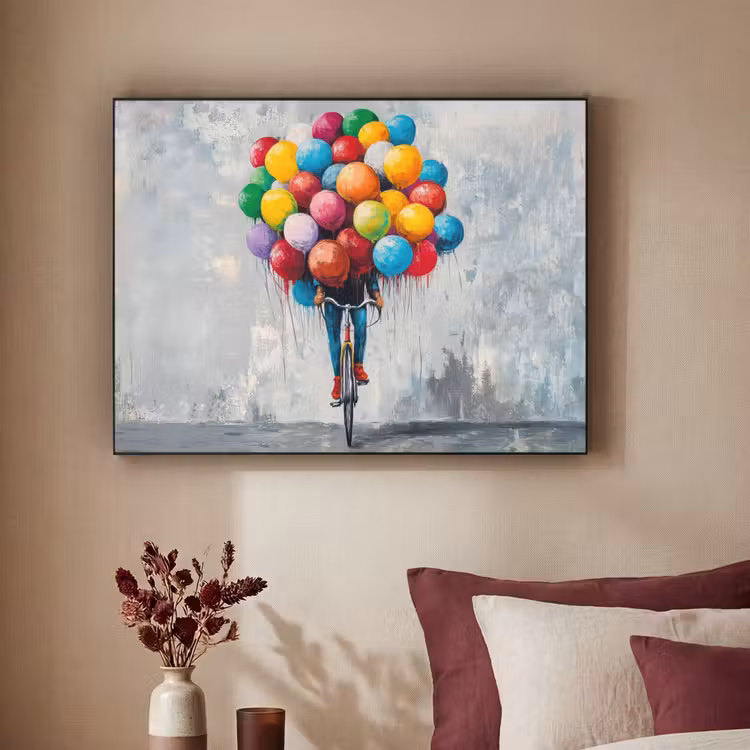 Art Frame - Balonnen - Street art - Vintage — 3
