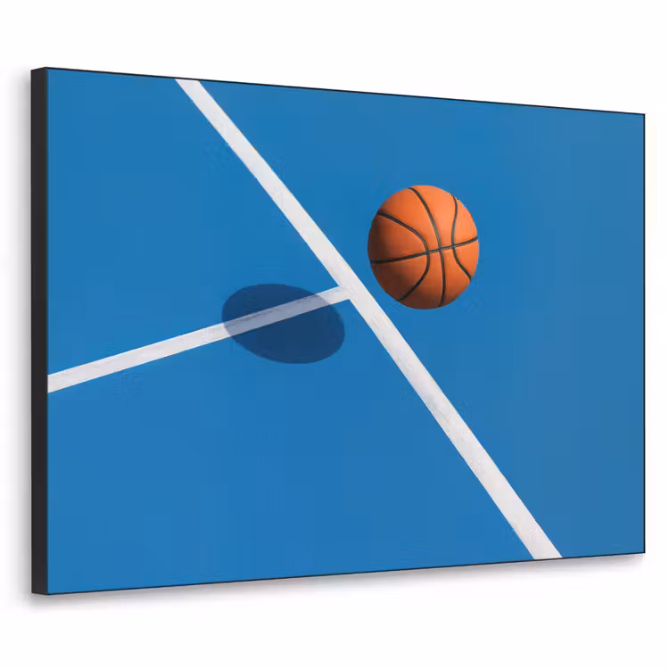 Art Frame - Basket - Bal - Blauw - Zwevend — 1