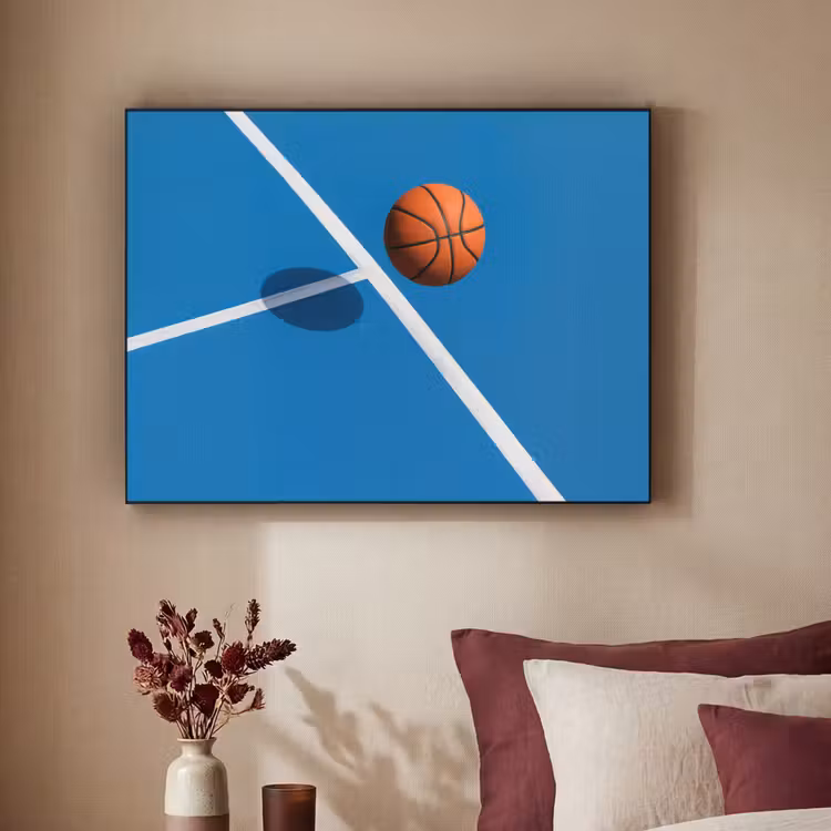 Art Frame - Basket - Bal - Blauw - Zwevend — 3