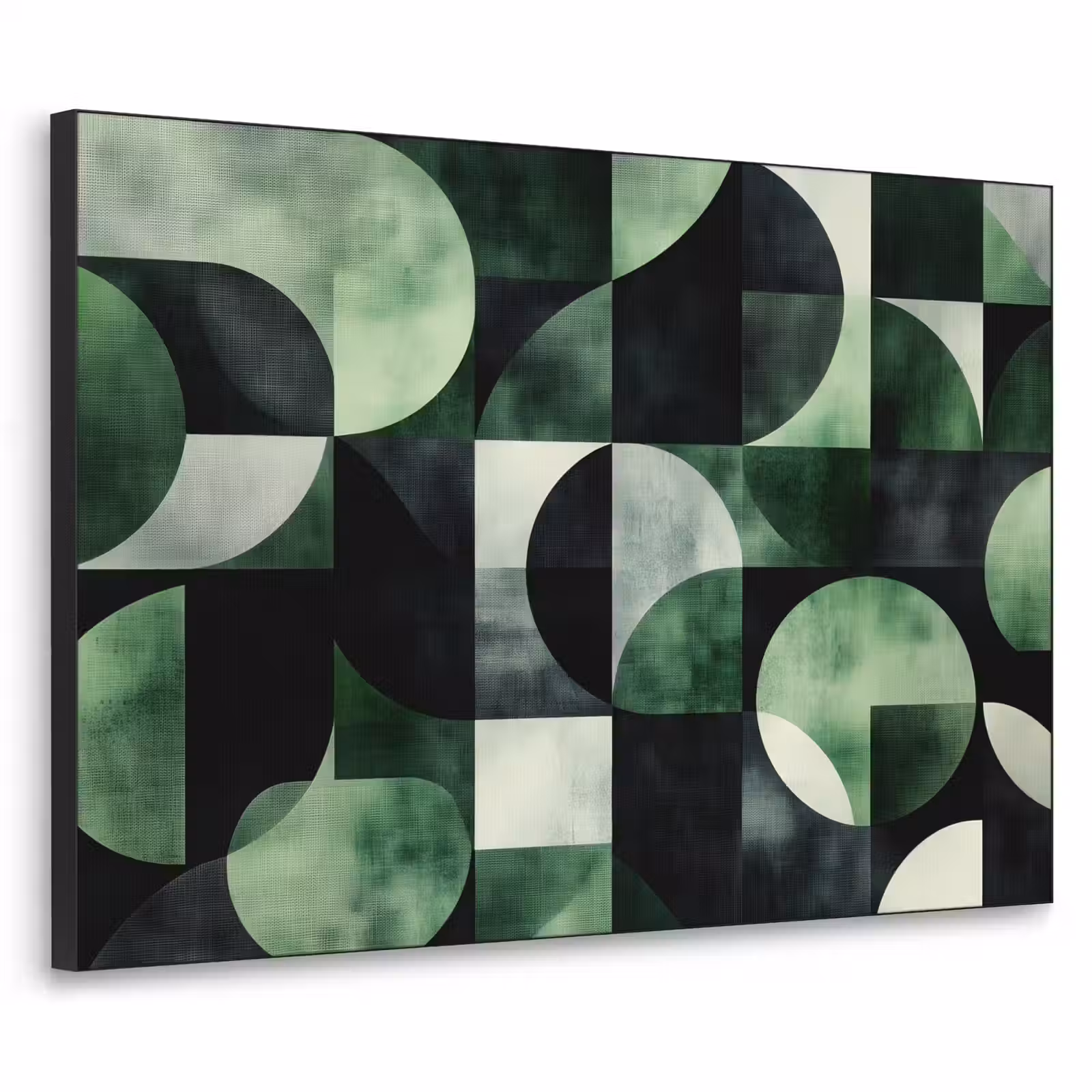 Art Frame - Abstract - Groen - Vormen — 1