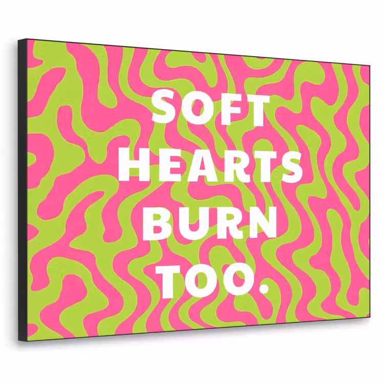 Art Frame - Abstract - Quote - Centraal - Roze — 1