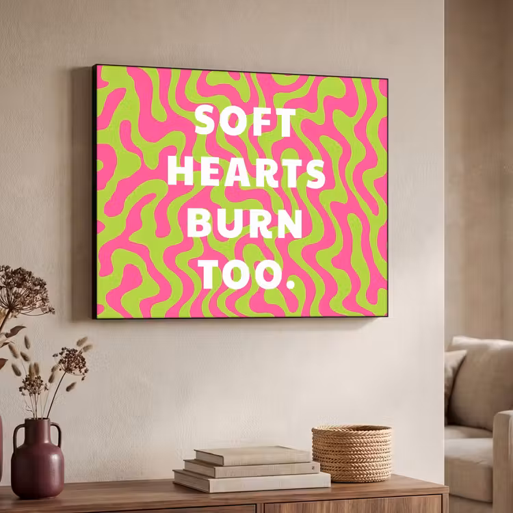 Art Frame - Abstract - Quote - Centraal - Roze — 7
