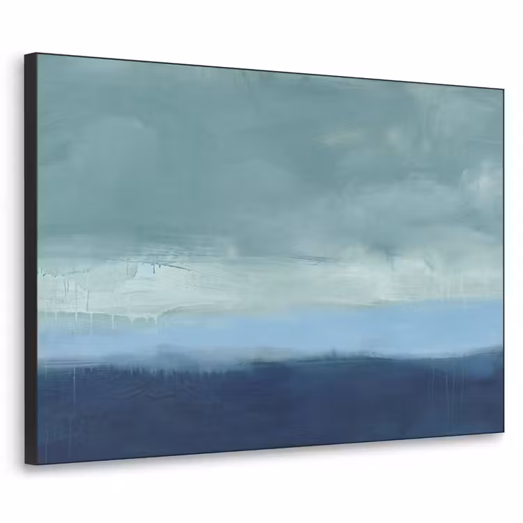 Art Frame - Abstract Landschap Blauw