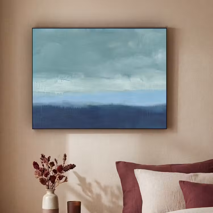 Art Frame - Abstract Landschap Blauw — 3