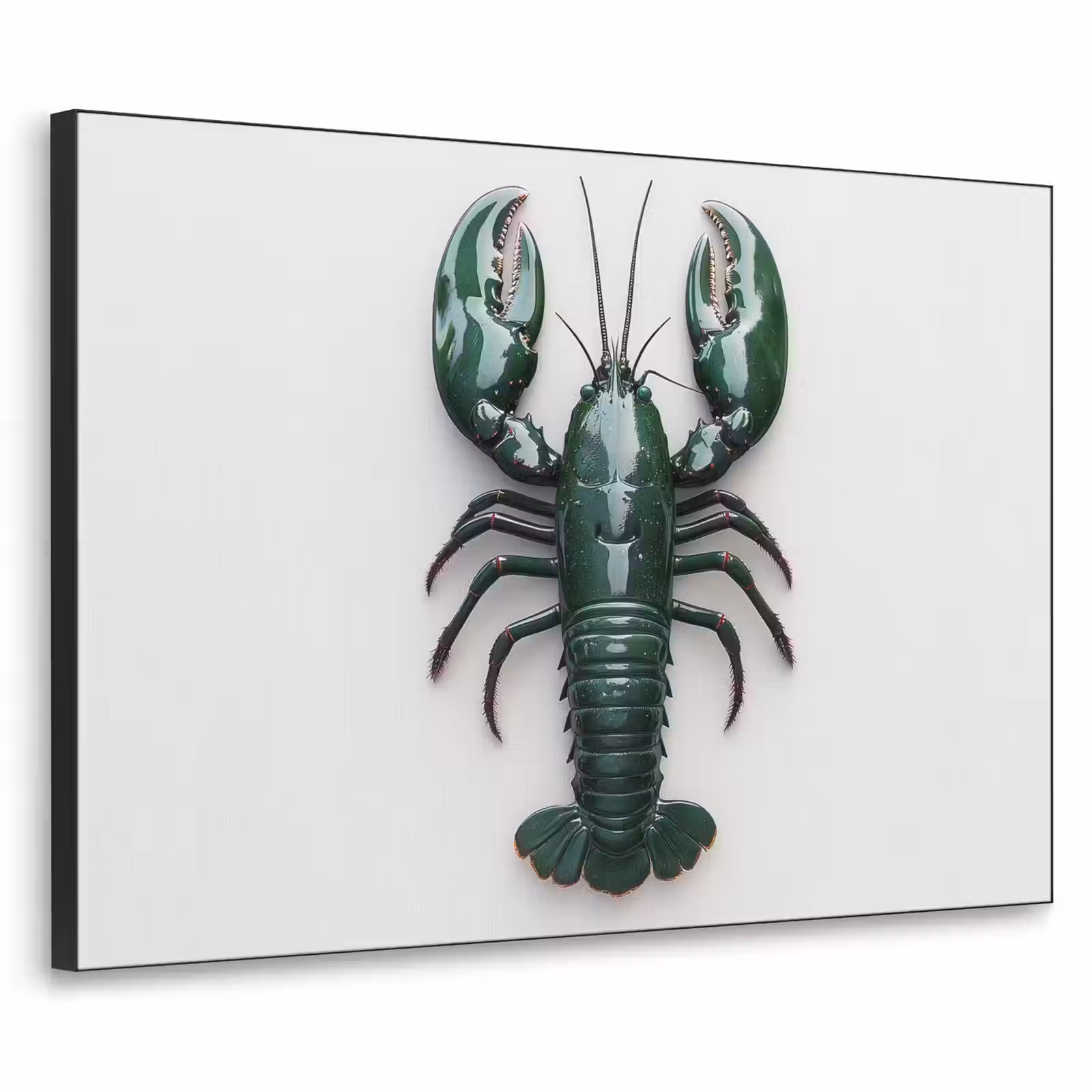 Art Frame - Kreeft - Glossier - Groen - Wit — 1