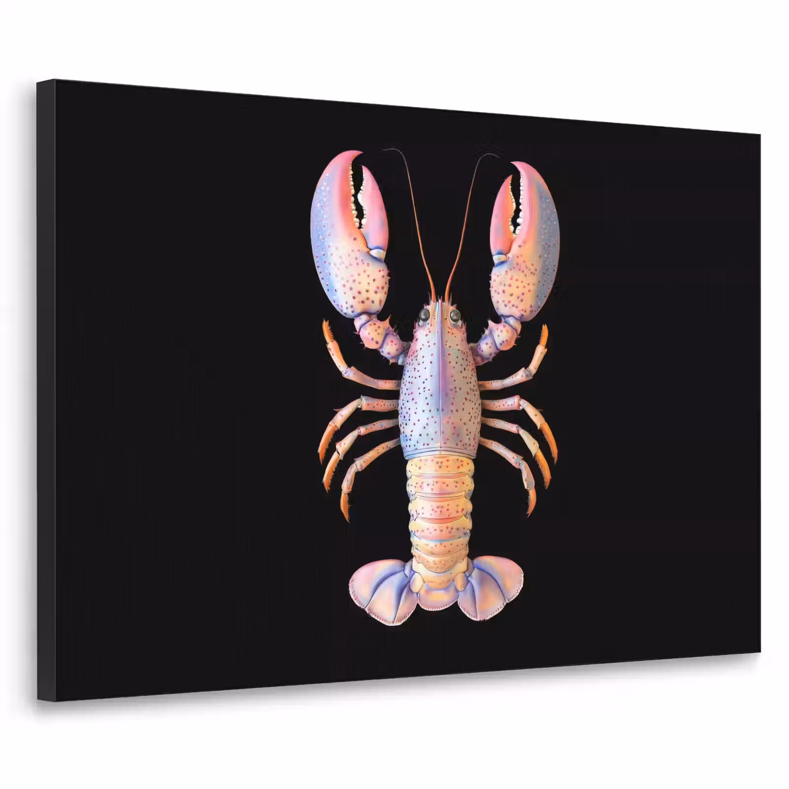 Art Frame - Kreeft - Roze - Zacht - Zwart — 1