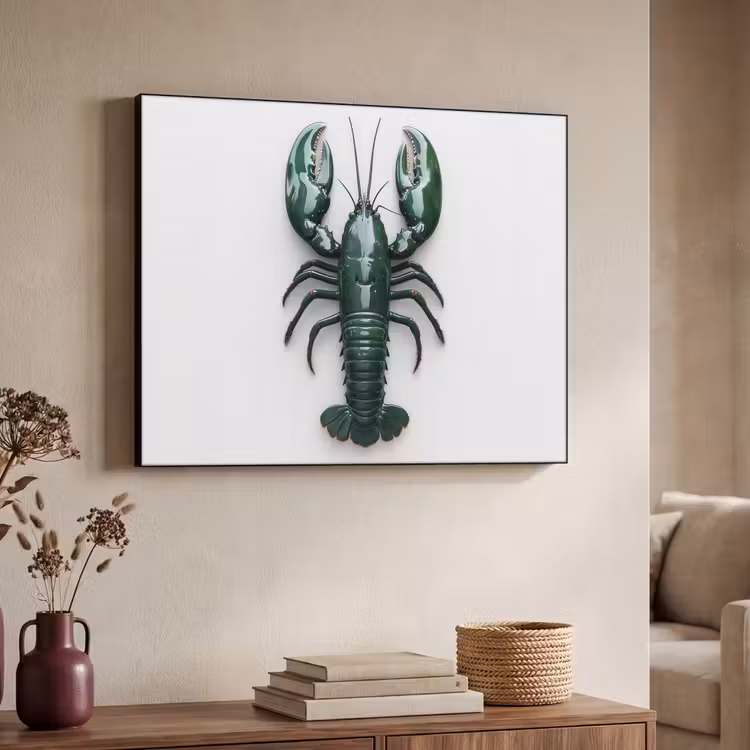 Art Frame - Kreeft - Glossier - Groen - Wit — 7