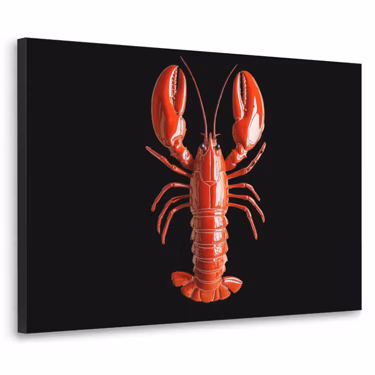 Art Frame - Kreeft - Glossier Rood - Zwart — 1