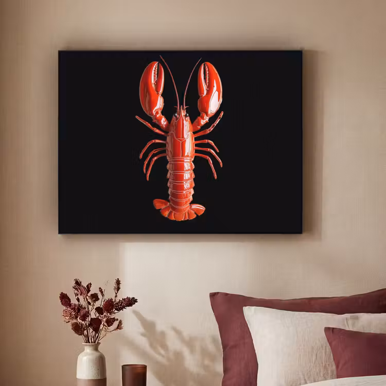Art Frame - Kreeft - Glossier Rood - Zwart — 3